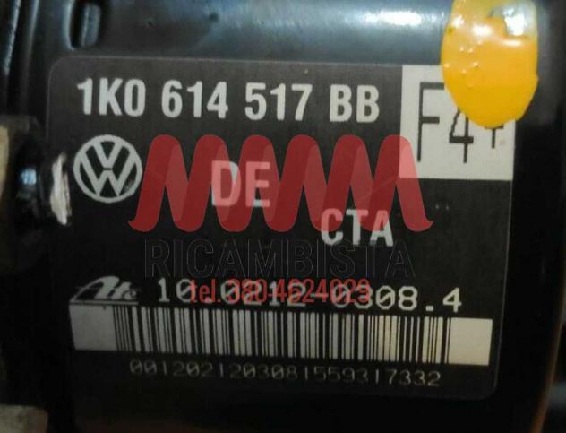 1K0907379AM Volkswagen Golf centralina gruppo pompa ABS - Foto 4