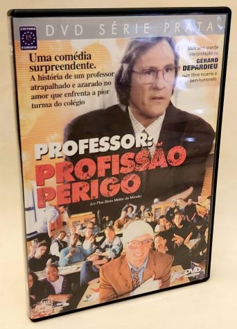 DVD PROFESSOR: PROFISSÃO PERIGO DVD - GÉRARD DEPARDIEU! EDITORA EUROPA, 1996 - Foto 3