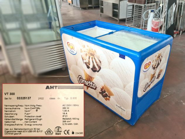 congelatore a pozzetto per gelati sfusi usato - Foto 4