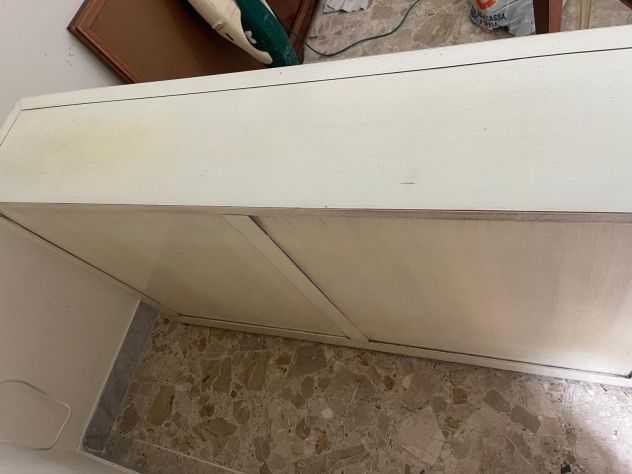 MOBILE RETRODIVANO PIOMBINI IN LEGNO AVORIO E NOCE – ELEGANTE E RAFFINATO - Foto 3
