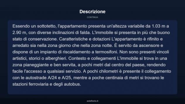 Immobile in asta di 106 m² in vendita a Avezzano - Foto 9