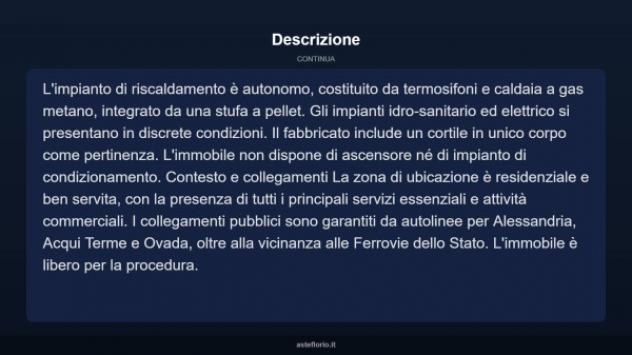 Immobile in asta di 316 m² con più di 5 locali in vendita a Castellazzo Bormida - Foto 16