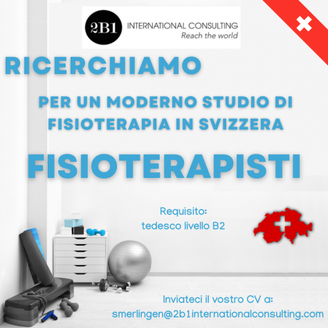 FISIOTERAPISTI PER LA SVIZZERA