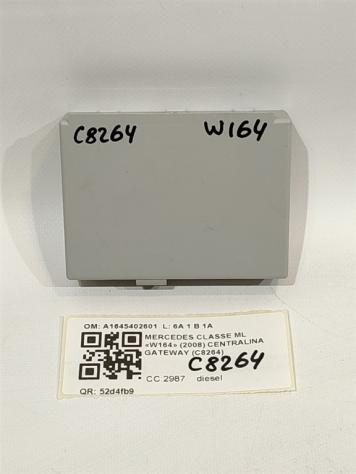CENTRALINA GATEWAY MERCEDES ML W164 3° Serie A1645402601 diesel 2987 (0511) - Foto 3