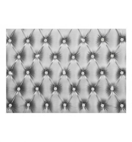 Fotomurale Adesivo Stile Pelle Silver Arredalacasa - Foto 2