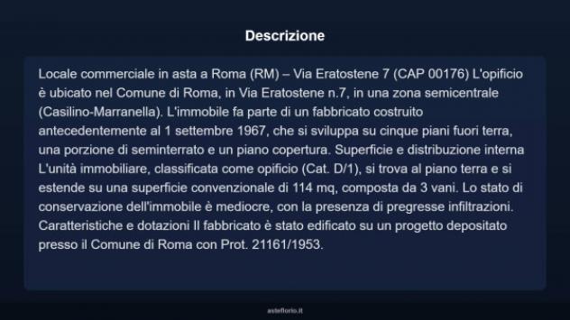 Immobile in asta di 114 m² in vendita a Roma - Foto 3