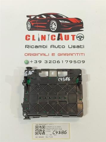CENTRALINA BSM CITROEN C3 2° Serie 9650618280 TU3A bifuel/gas 1360 (0510) - Foto 3