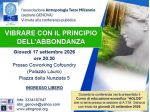 Vibrare con il principio dell'abbondanza