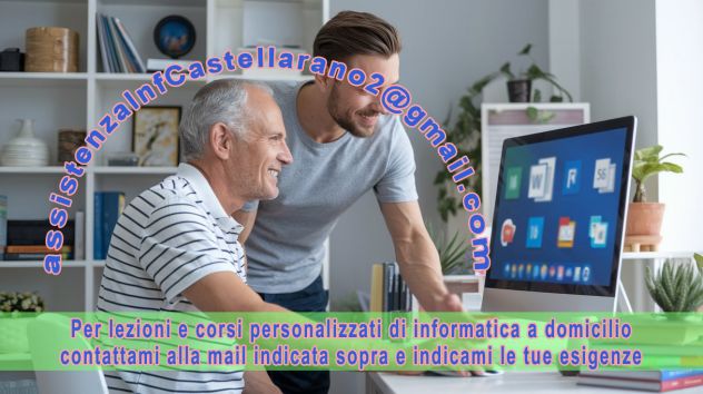 Lezioni uso computer, tablet e smartphone