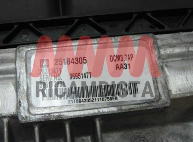 25184305 28311471 595172891 Chevrolet Orlando 2.0 centralina motore - Foto 2