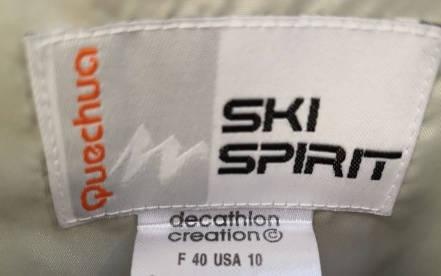 Giubbotto sci donna SKI SPIRIT Tg F 40 USA 10 - Foto 2