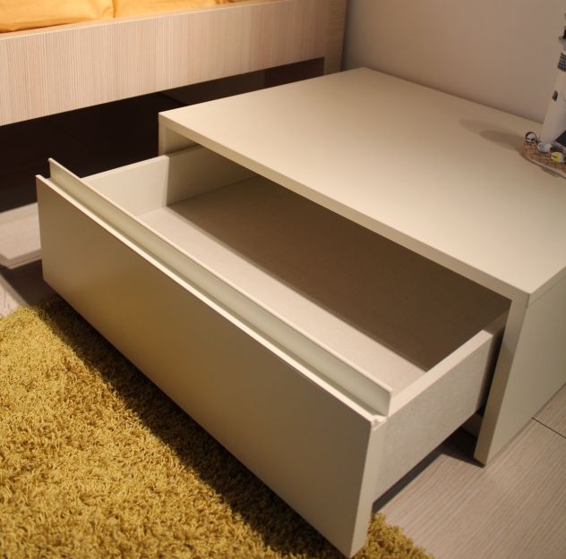 Letto singolo con comodino - Foto 2