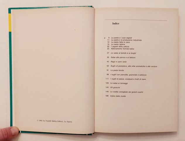 Tutta pasta di Lorenzo Morlacchi Ed.Fratelli Melita Editori, 1992 - Foto 7