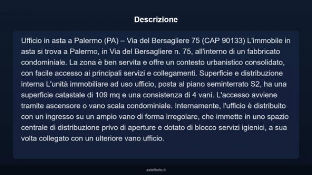 Immobile in asta di 109 m² in vendita a Palermo - Foto 4