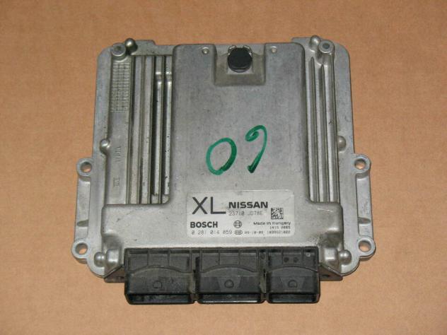 0281014859 ECU NISSAN QASHQAI 2.0 DCI 859 0281014859 23710JD78E EDC16CP33