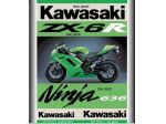 Adesivi moto kawasaki ZX6R-636 NINJA