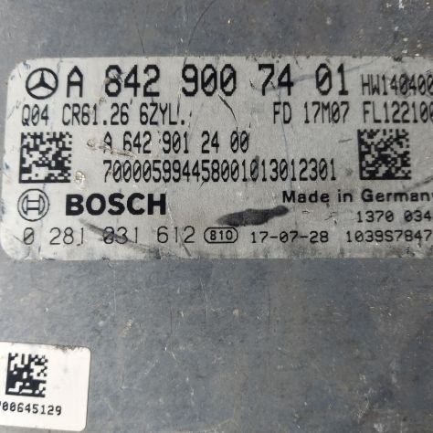 CENTRALINA MOTORE 2018 MERCEDES E CLASS Motore ECU A6429007401 350D W213 Bosch 0 - Foto 5