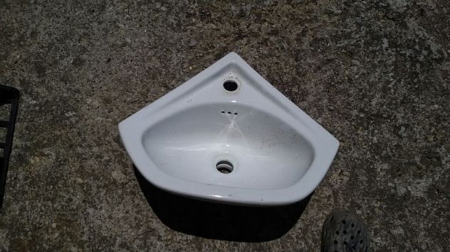 Lavandino ceramico Olympia 35x35cm - Foto 3