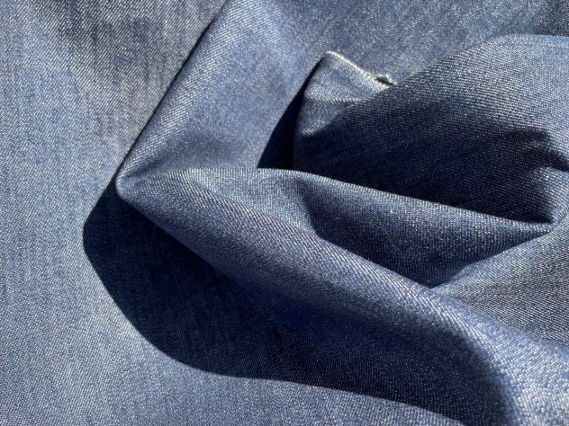 Tessuto jeans doppiato per Artigianato - Foto 5