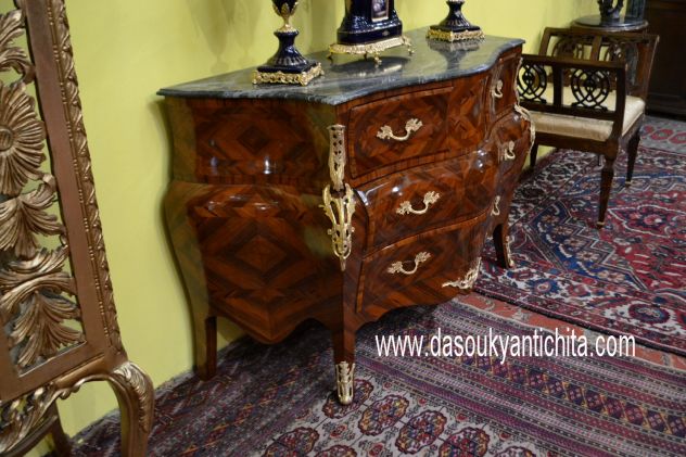 Commode-cassettone stile Luigi XV - Foto 10