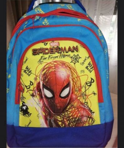 Trolley scuola di Spiderman - Foto 3