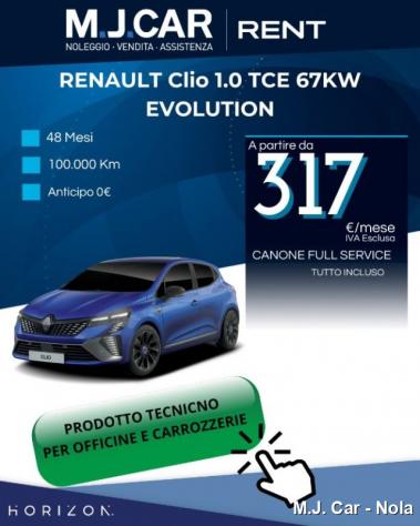 RENAULT Clio TCe 90 CV 5 porte Evolution -- OFFICINA rif. 22336963