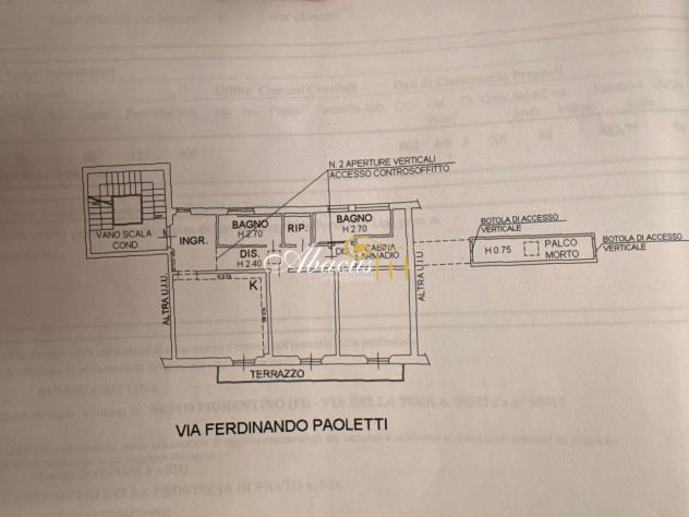 APPARTAMENTO di 3 vani e di 80 mq (FIRENZE) rif. ABA/297 - Foto 13