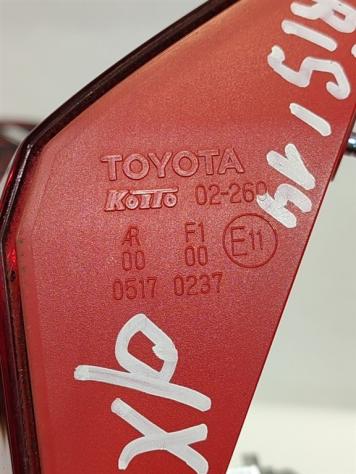 STOP POSTERIORE DESTRO INTEGRATO NEL PORTELLO TOYOTA Auris Serie (E180) 8158102460 1ZRFAE (1218) - Foto 4