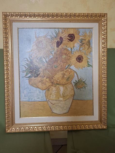 QUADRO VINCENT VAN GOGH - "GIRASOLI"