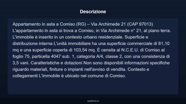 Immobile in asta di 81 m² in vendita a Comiso - Foto 6