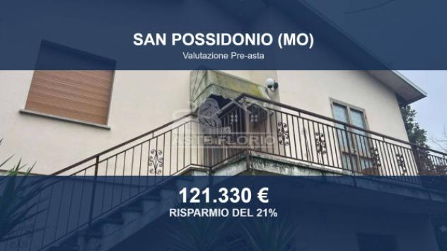 Immobile in asta di 338 m² con più di 5 locali e box auto in vendita a San Possidonio