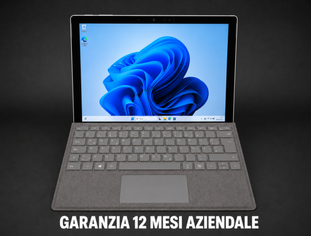 Surface Pro 7 + tastiera. 12,3" 2k Ram 8GB i5 10° SSD Win11