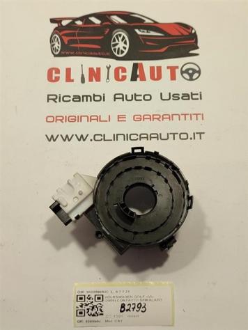 CONTATTO SPIRALATO VOLKSWAGEN Golf 6 Plus 1K0959653C (0812) - Foto 2