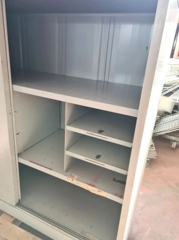 armadio da ufficio ad ante scorrevoli usato - Foto 2
