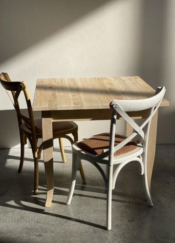 Set tavolo per ristorante vintage con due sedie - Foto 3