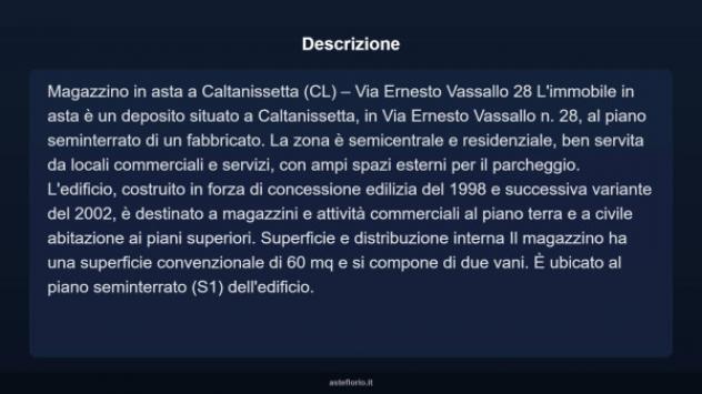 Immobile in asta di 60 m² in vendita a Caltanissetta - Foto 4
