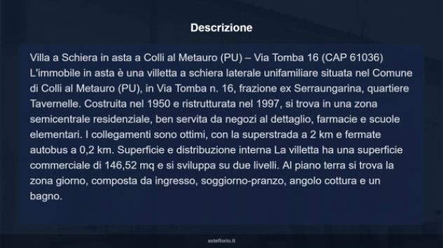 Immobile in asta di 146 m² in vendita a Colli al Metauro - Foto 16