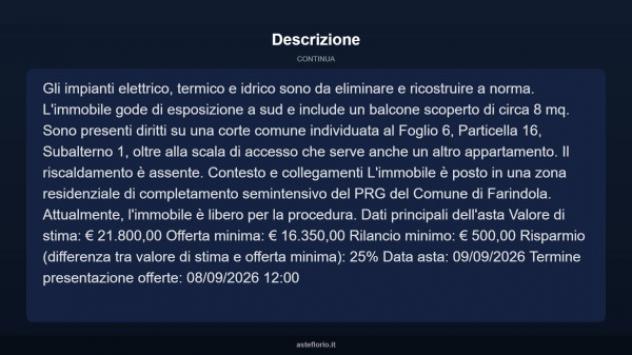 Immobile in asta di 159 m² in vendita a Farindola - Foto 5