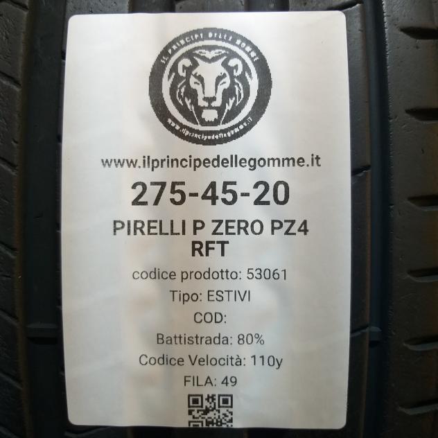 2 GOMME 275 45 20 PIRELLI A53061 - Foto 2