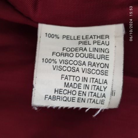 Cappotto vintage in pelle E!xpensive - Foto 8
