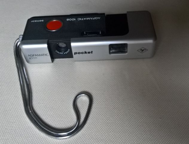 Agfa Agfamatic 1008 Sensor, macchina fotografica con custodia (LEGGERE TESTO) - Foto 4
