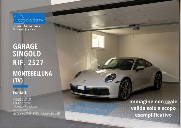 2527 - Garage singolo a Montebelluna (TV) Rif. 2527