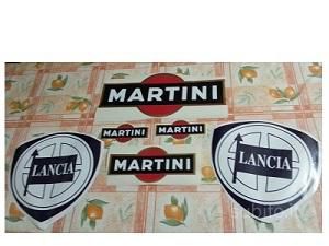 adesivi martini gruppo a sponsor lancia delta 1600 hf integrale 4wd 8 16v evo 1 - Foto 5