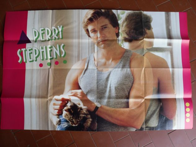 MANIFESTO POSTER DI P. STEPHENS E K- MAC LACHLAND - MISURE CM. 85X55 -