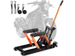 Sollevatore Idraulico a Ponte per Moto Bici ATV da Officina Capacità Max. 700kg