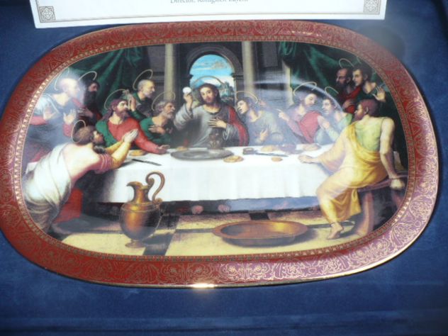 Piatto da collezione ultima cena - Foto 4