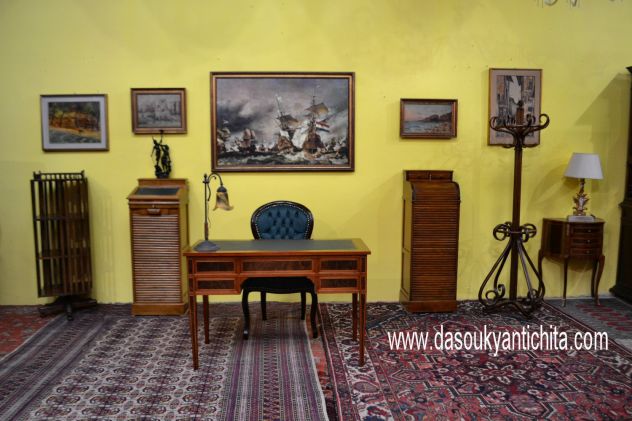Scrivania da centro cm. 120 cm. stile Luigi XVI - Foto 7