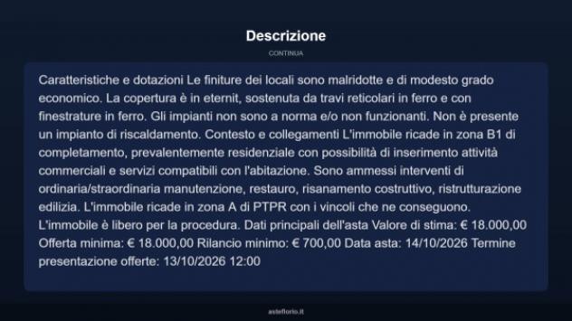 Immobile in asta di 60 m² in vendita a Fondi - Foto 5