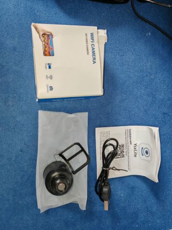 Mini videocamera HD wifi sensore di movimento visione notturna registrazione loo - Foto 2