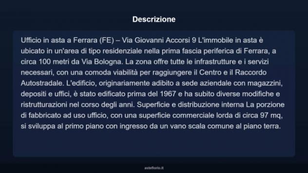 Immobile in asta di 97 m² in vendita a Ferrara - Foto 3